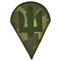 Нарукавний знак тризуб ДШВ, мм14