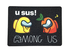 Нашивка Among Us 80х60 мм