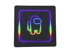 Нашивка Among Us 60х60 мм