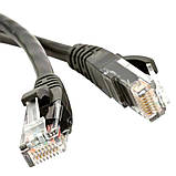 Патч-корд UTP 5 метрів CAT 5 RJ45 Lan литий мережевий кабель Віта пара для інтернету та роутера Ethernet, фото 4