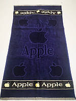 Полотенце махровое Apple 70х140 см синие