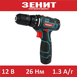 Акумуляторний шурупокрут Зеніт ЗША-12 Р2 Li