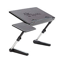 Столик подставка для Ноутбука с охлаждением Складной столик Портативный стол-подставка трансформер AirSpace