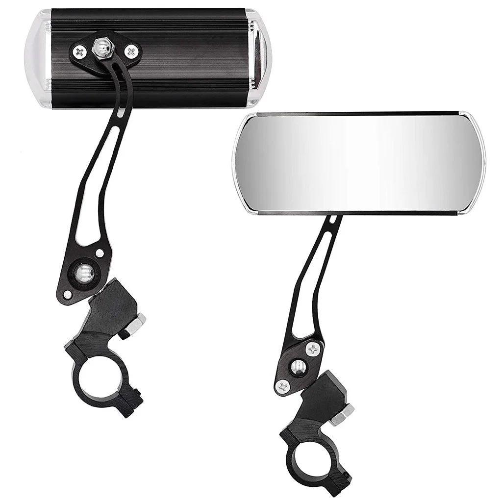 Дзеркала велосипедні JZ-004, к-т 2 шт., Алюмін. чорний (JZ-004-black), фото 1