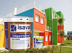 Импермисаль Лисо / Impermisal Liso - фасадна гідроізоляційна фарба, біла, тонір-ся (уп.4 л), фото 2
