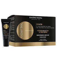 Відновлювальний догляд для пошкодженого волосся Eugene Perma Essentiel Keratin Gold 10 шт. х 10 мл