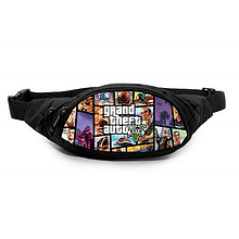 Друк на сумках-бананка, бананка "GTA 5."