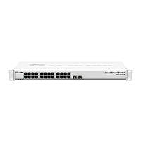 POE управляемый коммутатор Mikrotik CSS326-24G-2S+RM (24xPOE, 2xSFP)