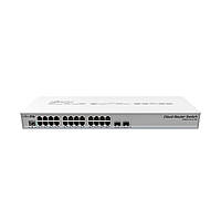 POE управляемый L2 коммутатор Mikrotik CRS326-24G-2S+RM (2xSFP, 25xLAN)