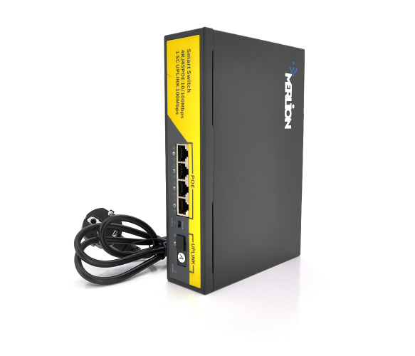 PoE комутатор Merlion BT-D6104FE (4xPOE, 1xSFP)