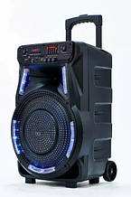 Колонка на акумуляторі з мікрофоном ZPX ZX-7774 потужність 150 W USB Bluetooth FM 15"