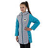 Весняні куртки для дівчат підлітків на флісі розмір 146-158, фото 3