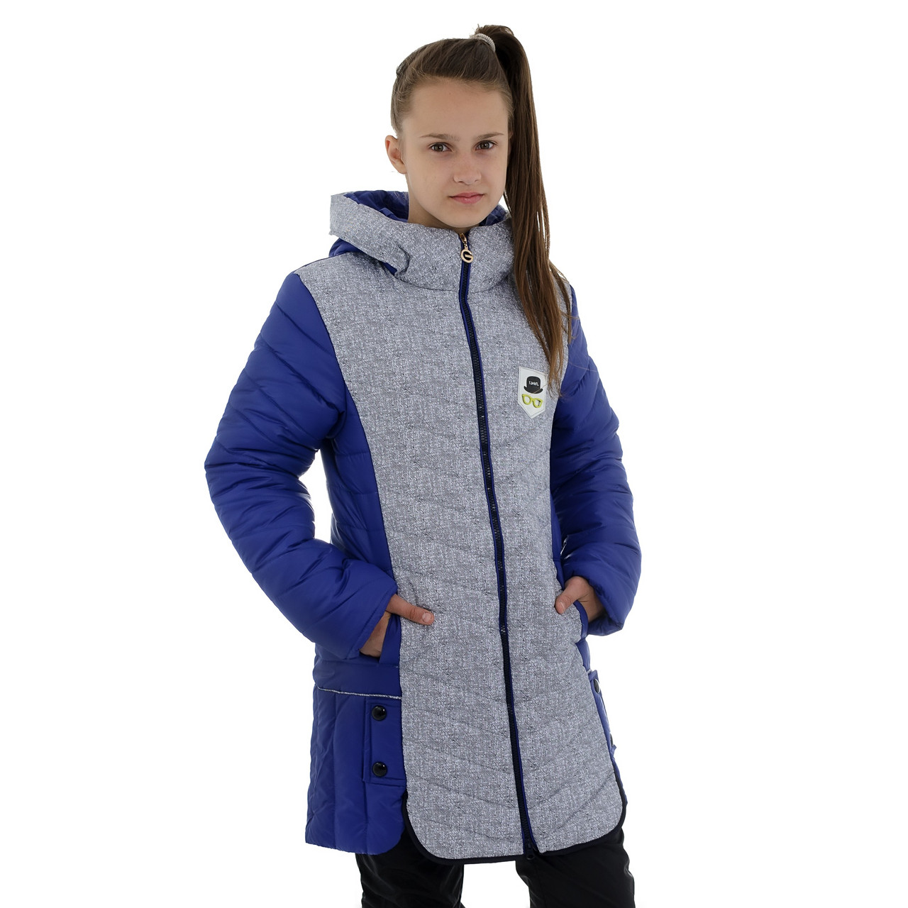 Дитяча куртка для дівчинки весна осінь розмір 146-158