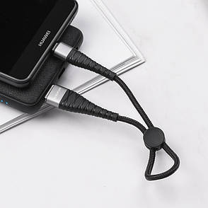 Кабель для зарядки телефона/ смартфона Borofone BX32 Munificent USB - Type-C 0.25 м 5 А Чорний, фото 4