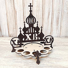 Великодній підставка для яєць і паски ВЕНГЕ Церква. Великодня підставка під великдень Церква