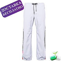 Лыжные штаны и сноубордические штаны 686 Waterproof Track Pant (White)