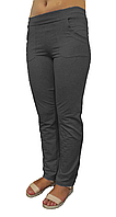 Женские трикотажные штаны Темно-сірий, ростовка = 5 шт. (XL.2XL.3XL.4XL.5XL)