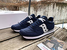 Чоловічі кросівки Saucony Jazz Original 2044-316s Navy White темно-сині Оригінал, фото 6