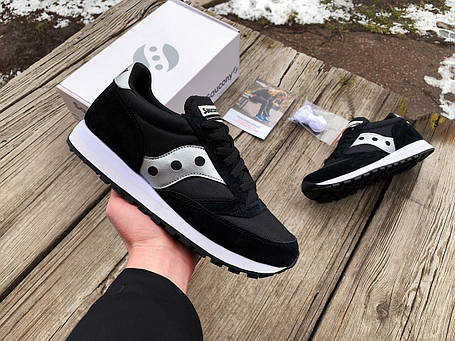 Чоловічі кросівки Saucony Jazz 81 70539-2s Black Silver чорні з срібним Оригінал, фото 1