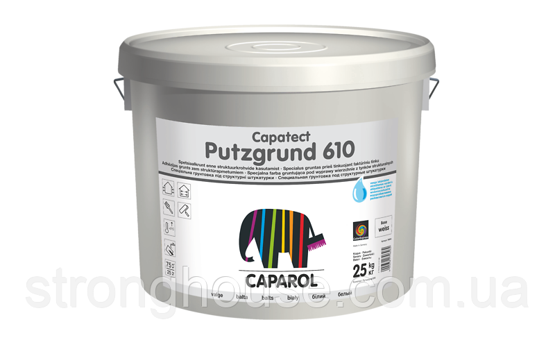 Caparol Capatect Putzgrund 610 25 кг Ґрунтовка адгезійна пігментована