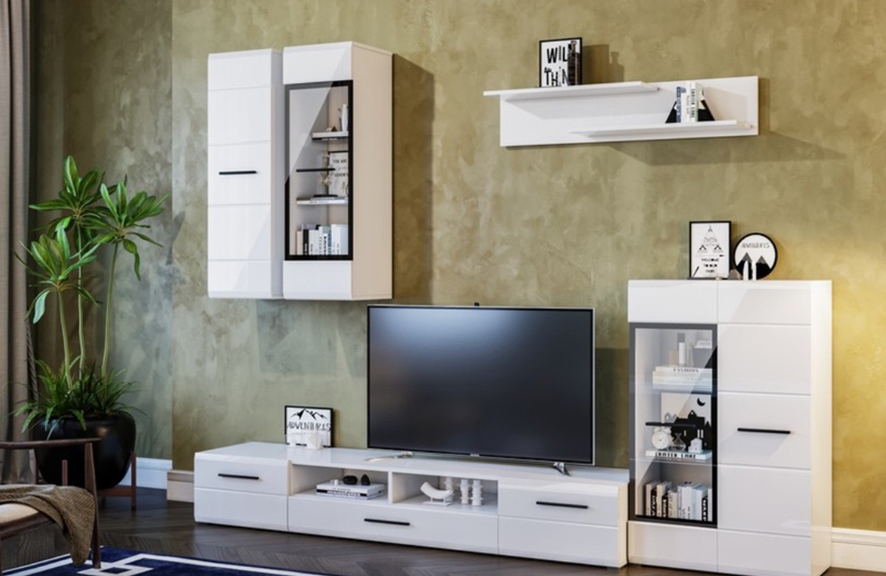 Стінка для вітальні з ДСП/МДФ (гостиная стенка) Токіо Світ Меблів, фото 1