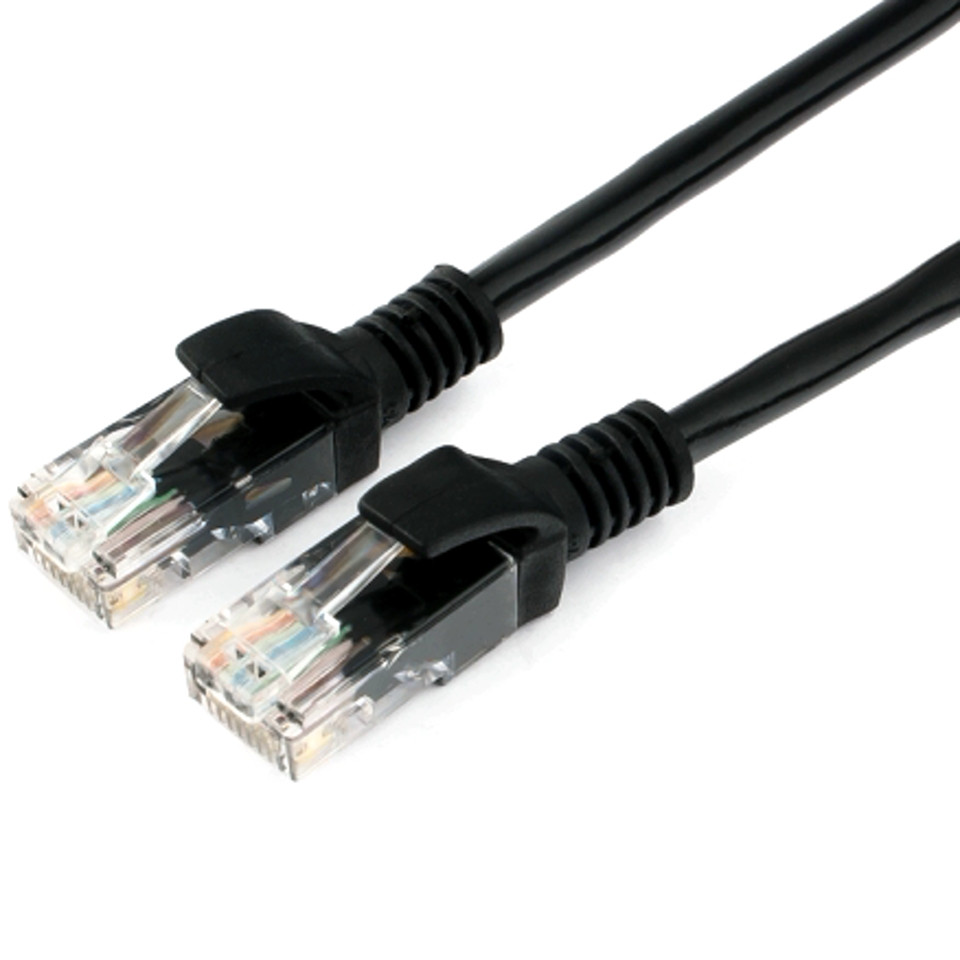 Патч-корд UTP 1 м CAT 5 RJ45 Lan сетевой кабель для интернета и роутера Ethernet - фото 1 - id-p1375503704