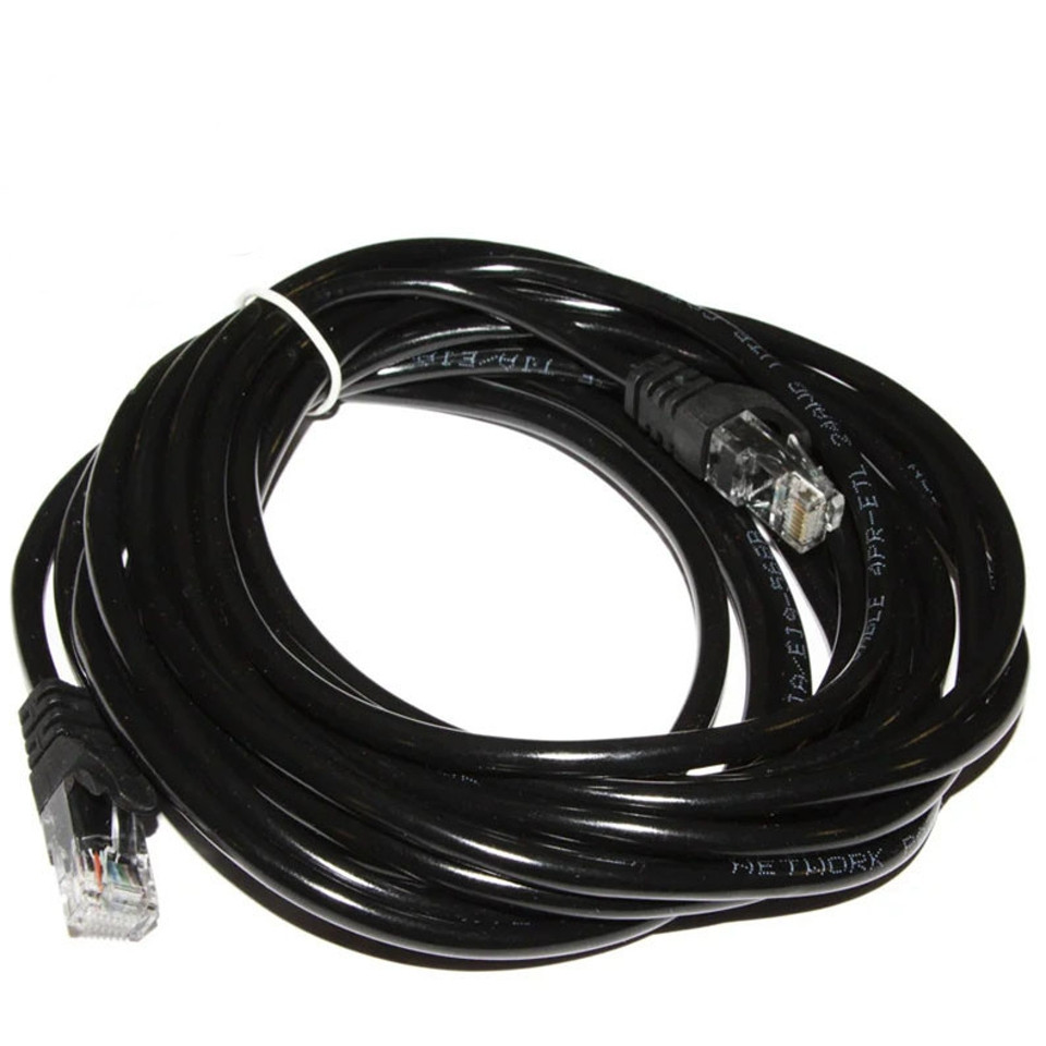 Патч-корд UTP 1 м CAT 5 RJ45 Lan сетевой кабель для интернета и роутера Ethernet - фото 8 - id-p1375503704