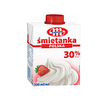 Сливки 30% "Mlekovita" фасовка 0.5 l