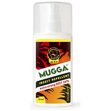 Спрей проти комарів і кліщів 50% deet 75 мл, Mugga