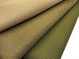 Тканина сітка кроссовочна A-TOP 3мм колір Койот, фото 4