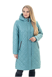 Стильна жіноча демісезонна куртка батал, розміри 52 - 70