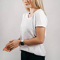 Класична біла жіноча футболка «Fruit of the Loom», фото 3