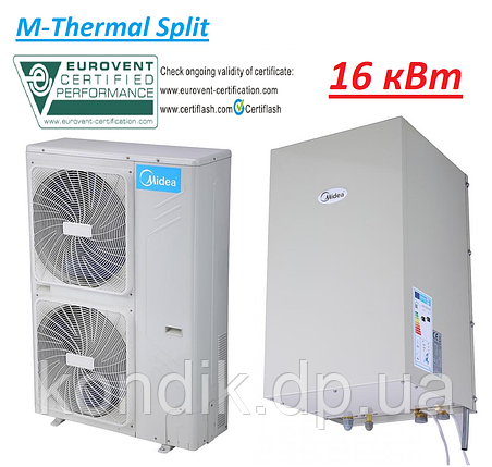 Тепловий Насос Midea MHA-V16W/D2RN1 M-Thermal, фото 2