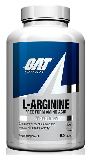 Аргінін GAT Sport GAT L-Arginine 180 таб, фото 1