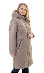 Стильна жіноча демісезонна куртка батал, розміри 62 - 70