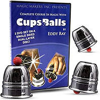 Complete Course in Magic with Cups & Balls 2 DVD Set