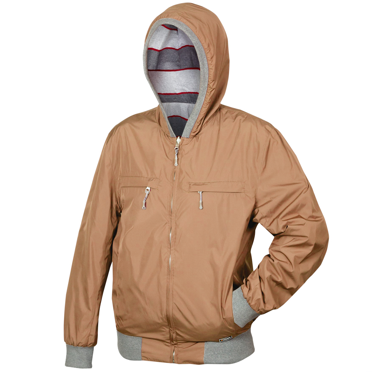 Вітровка чоловіча двостороння City Classic Бежевий, фото 1
