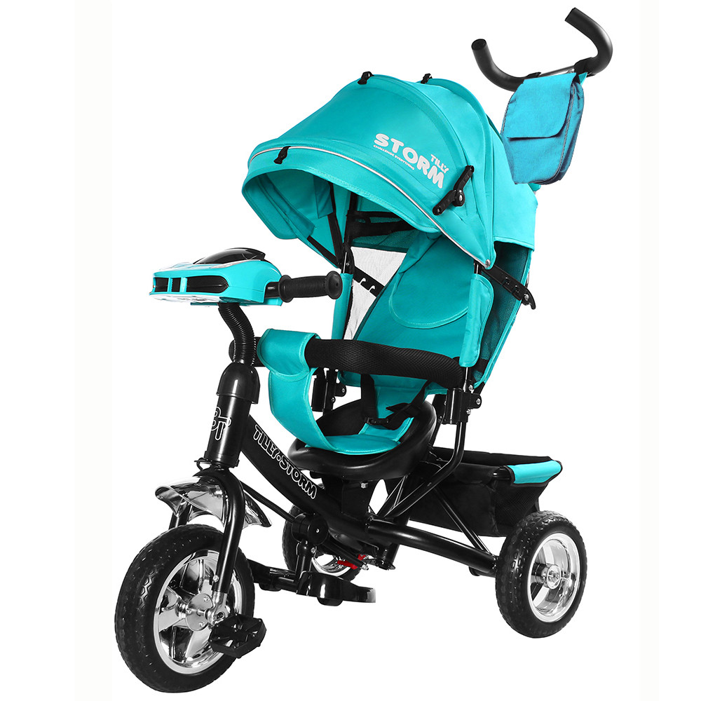Дитячий триколісний велосипед Storm, «Tilly» (T-349/2), колір Turquoise (бірюзовий)