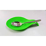 Підставка силіконова під ложку 22,5 х 11,5 х 2,5 см Ytech HH-116, фото 2