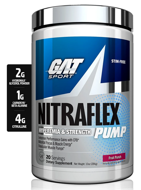 Передтренувальний комплекс GAT sport GAT Nitraflex Pump 284 g