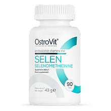 Харчова добавка OstroVit Selenium Selenomethionine 90 tabs