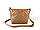 Стильна жіноча сумка на плече Бежева (#688) сумочка на подарунок, фото 3
