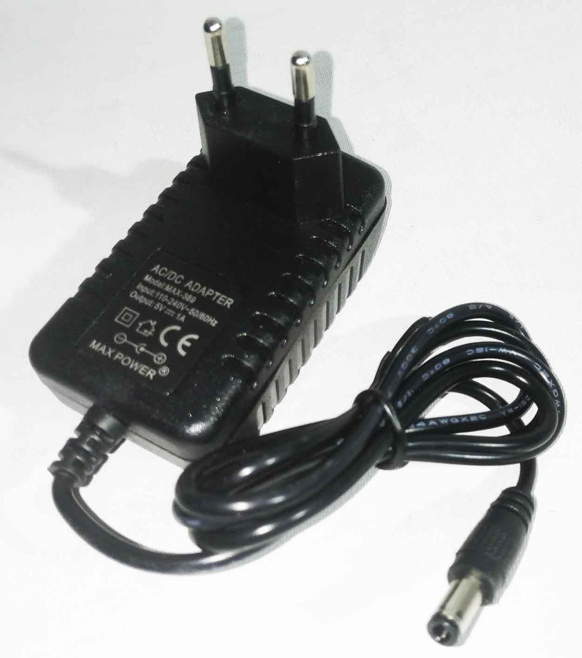 Блок живлення 5v 1A 5.5 mm UKC, фото 1