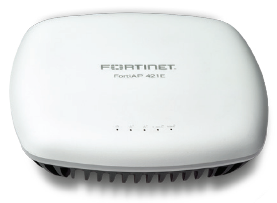 Точка доступу Fortinet FortiAP 421E 4x4 MU-MIMO з двома радіомодулями і внутрішніми антенами