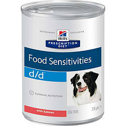 Консервований корм-дієта для собак зі шкірними захворюваннями Hill's (Хіллс) з лососем 370 гр