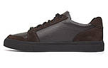 Кросівки чоловічі кеди повсякденні шкіряні взуття демісезонне Rosso Avangard Nice Brown Floto TPR BS, фото 3