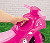 Мотоцикл беговел для дівчинки від 2 років Рожевий Дитячий скутер, фото 4
