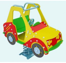 Гойдалка на пружині «Автомобільчик», фото 1