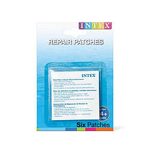 Самоклейки Intex 59631. 7х7 см, 6 шт.