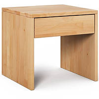 Приліжкова тумба в спальню Tb039 дерев'яна з бука ТМ Mobler